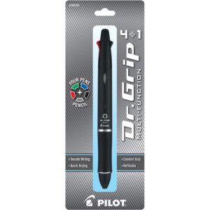 A package of dr. Grip 3 pen with a black and red ink