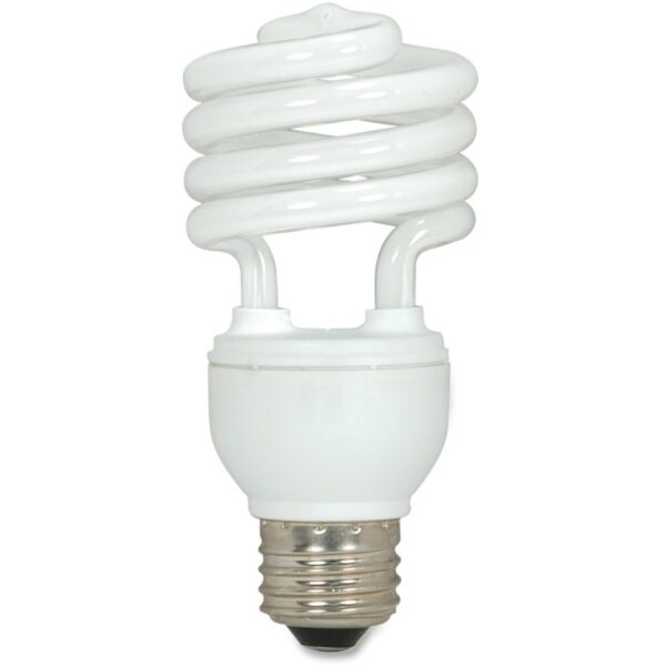 Satco 18W T2 2700K Spiral CFL Bulb