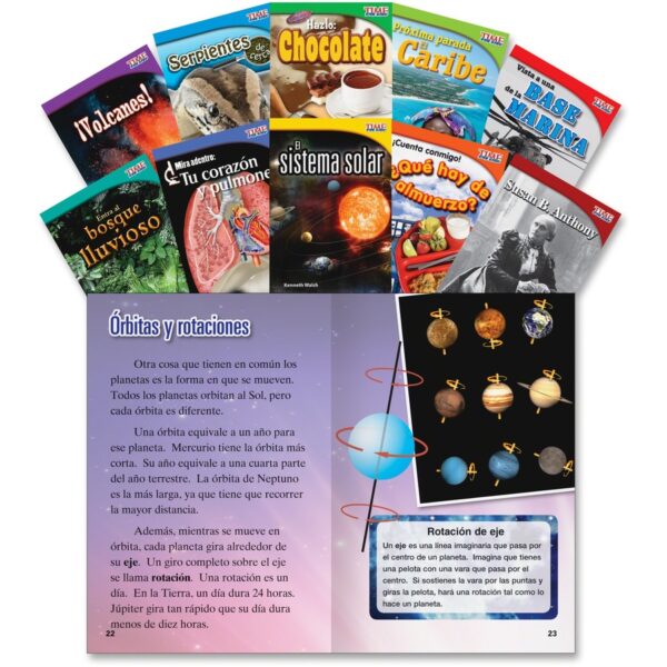 Shell Education TFK 2nd-grade Spanish 10-Book Set 3 Printed Book