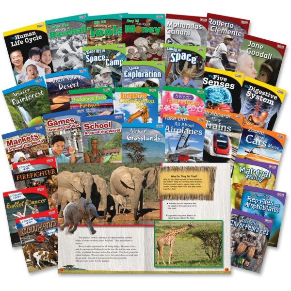 Shell Education TFK Fluent 3rd-grade 30-book Set Printed Book