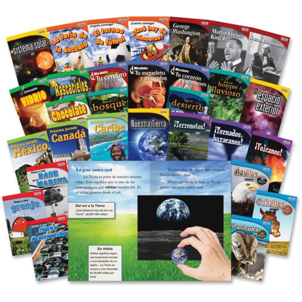 Shell Education TFK Spanish 2nd-grade 30-Book Set Printed Book