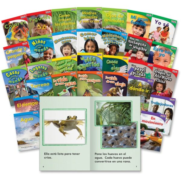 Shell Education TFK Spanish 1st-grade 30-Book Set Printed Book