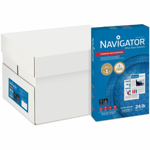 Navigator Platinum Superior Productivity Multipurpose Paper - Silky Touch - Bright White