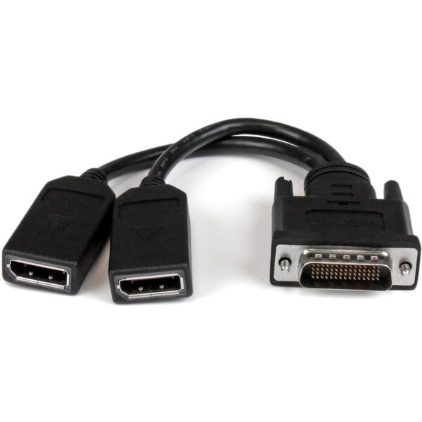 StarTech.com 8in LFH 59 Male to Dual Female DisplayPort DMS 59 Cable