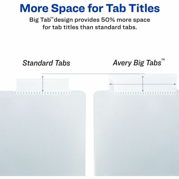 Avery Big Tab Tab Divider - Image 3