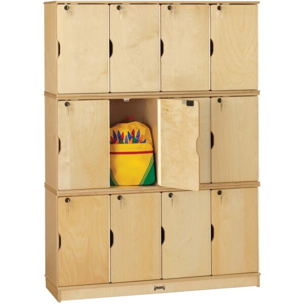 Jonti-Craft Triple Stack Children's Stacking Lockers