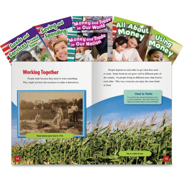 Shell Education Education Economics Learning Book Set Printed Book