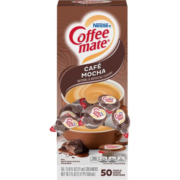 Coffee mate Cafe Mocha Liquid Creamer Singles - Gluten-Free