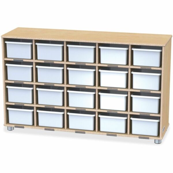 Jonti-Craft TrueModern 20-Cubbie Bins Storage