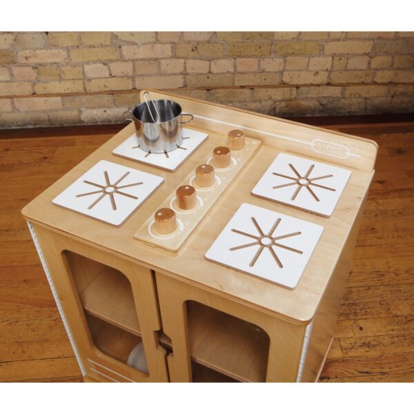 Jonti-Craft - TrueModern Play Kitchen Stove - Image 2