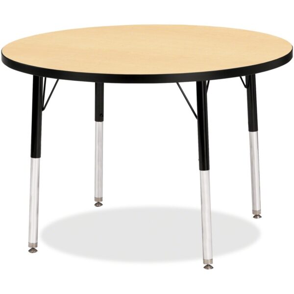 Jonti-Craft Berries Elementary Height Color Top Round Table