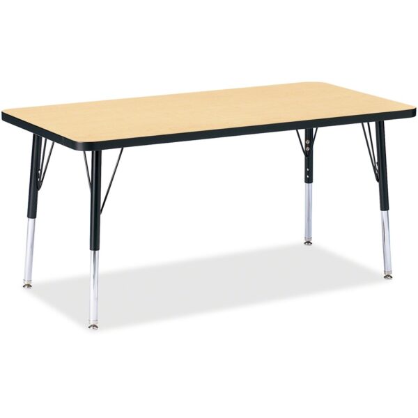 Jonti-Craft Berries Elementary Height Color Top Rectangle Table