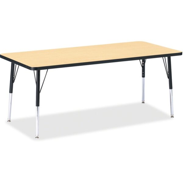 Jonti-Craft Berries Elementary Height Color Top Rectangle Table