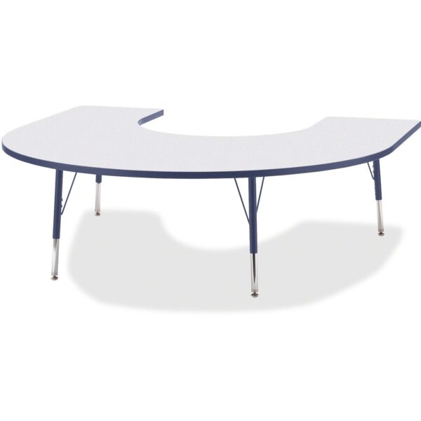 Jonti-Craft Berries Elementary Height Prism Edge Horseshoe Table