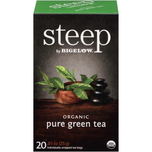 Bigelow Organic Pure Green Tea Bag - Image 2