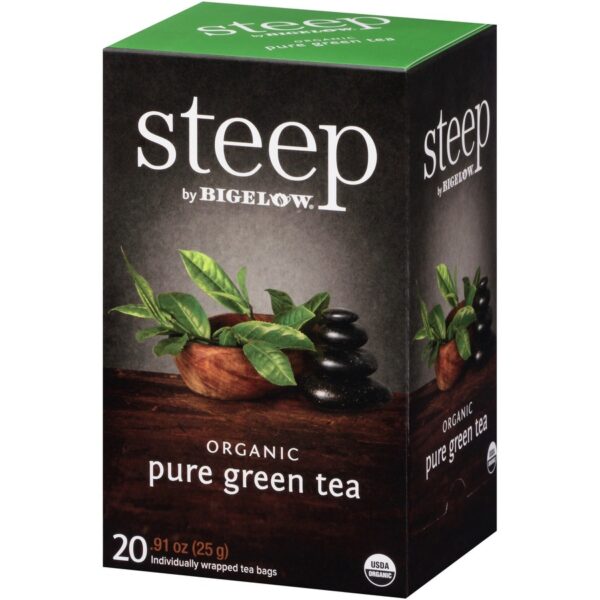 Bigelow Organic Pure Green Tea Bag - Image 3