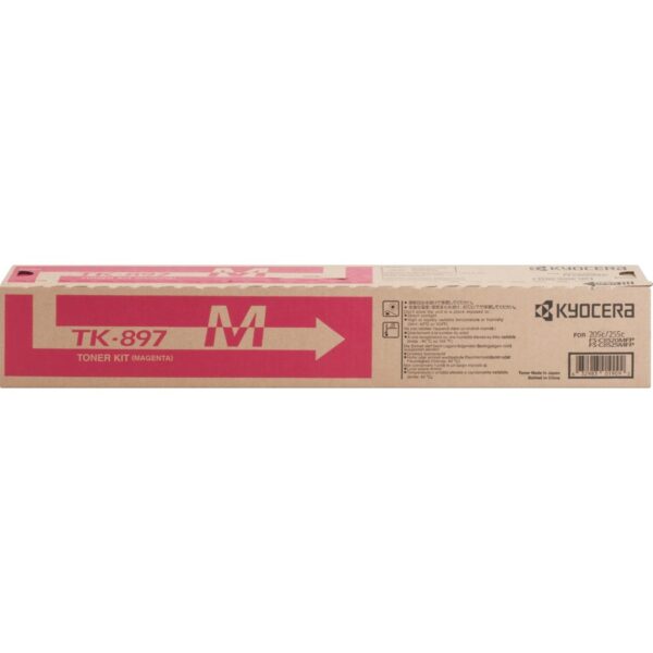 Kyocera Original Laser Toner Cartridge - Magenta - 1 Each