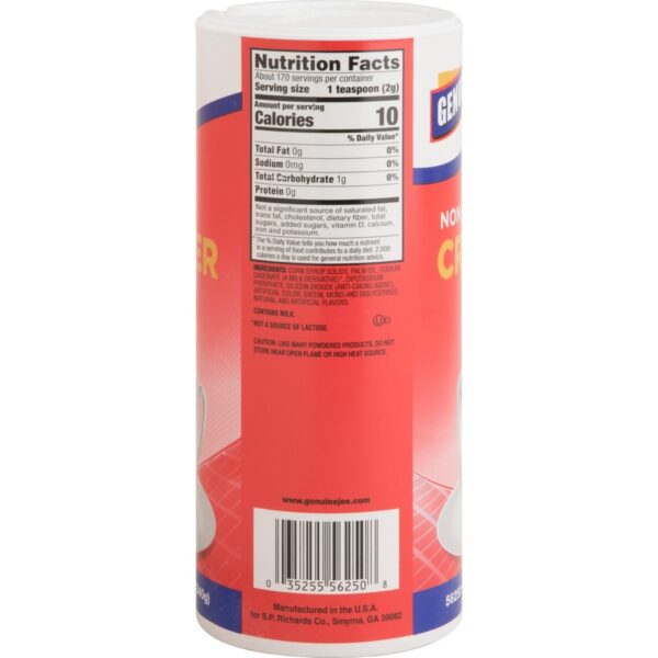 Genuine Joe Nondairy Creamer Canister - Image 2