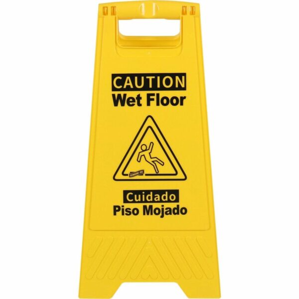 Genuine Joe Universal Graphic Wet Floor Sign