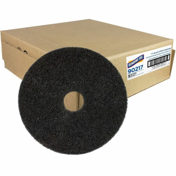 Genuine Joe Black Floor Stripping Pad