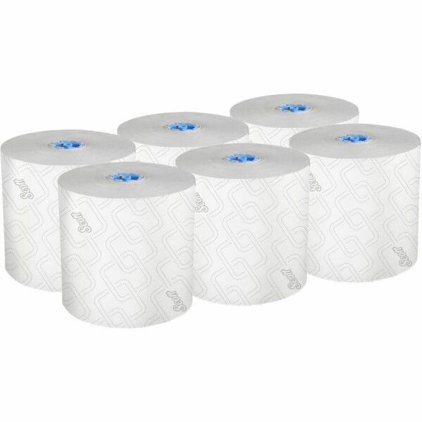 Scott Pro High-Capacity Hard Roll Towels with Elevated Design and Absorbency Pockets