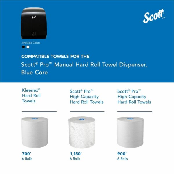 Scott Pro Manual Hard Roll Towel Dispenser - Image 6