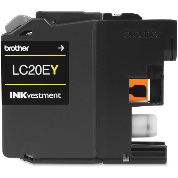 Brother LC-20EY Inkjet Ink Cartridge - Yellow - 1 Each