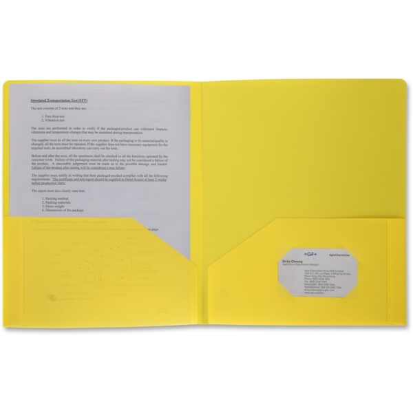 Business Source Letter Portfolio