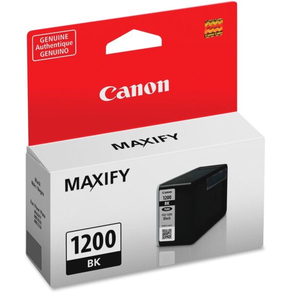 Canon PGI-1200 BK Original Inkjet Ink Cartridge - Black - 1 Each