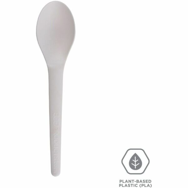 Eco-Products 6" Plantware High-heat Spoons - Image 3