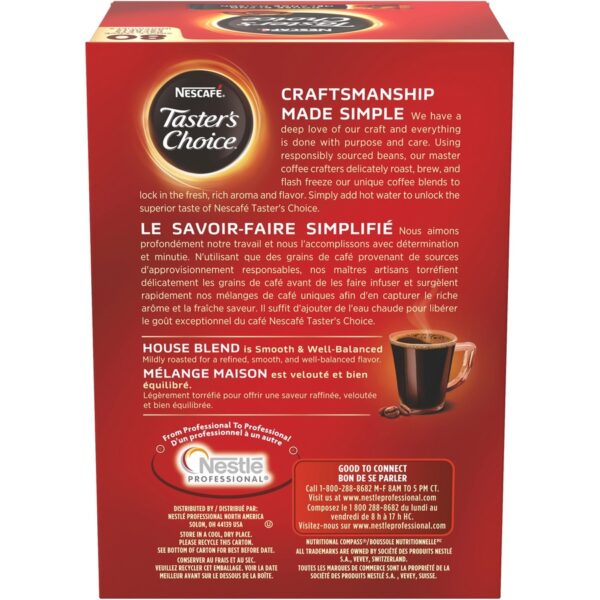 Nescafe Taster's Choice Instant House Blend Coffee - Image 4