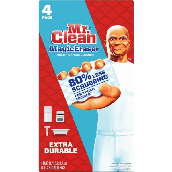 A box of mr. Clean magic eraser