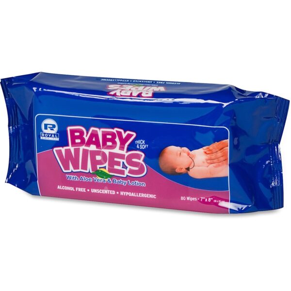 Royal Paper Products Baby Wipes Refill Pack