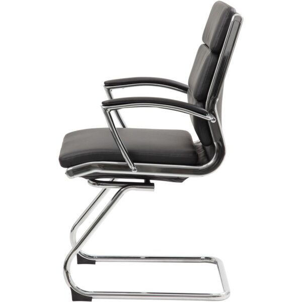 Boss Contemporary Executive Guest Chair In Caressoft Plus - Image 2