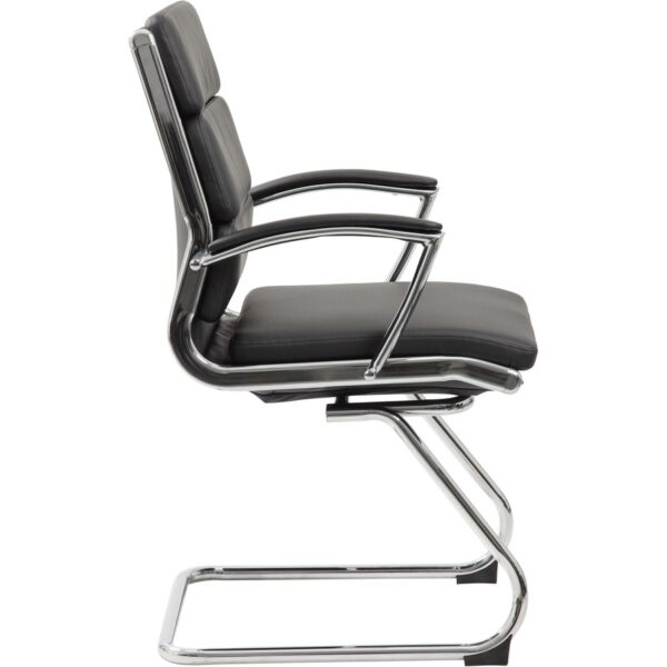 Boss Contemporary Executive Guest Chair In Caressoft Plus - Image 3