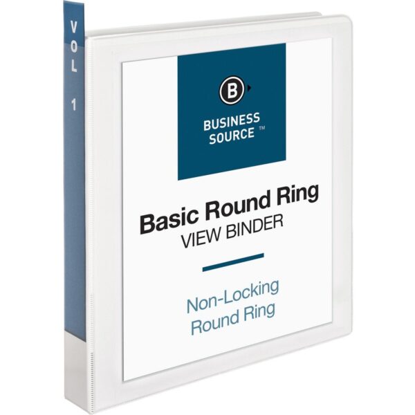 Business Source Round-ring View Binder - Image 4