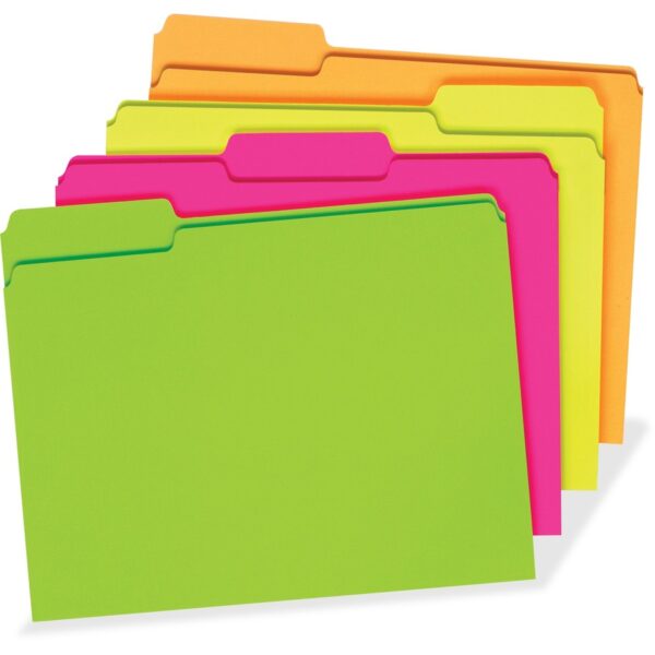 Pendaflex 1/3 Tab Cut Letter Recycled Top Tab File Folder