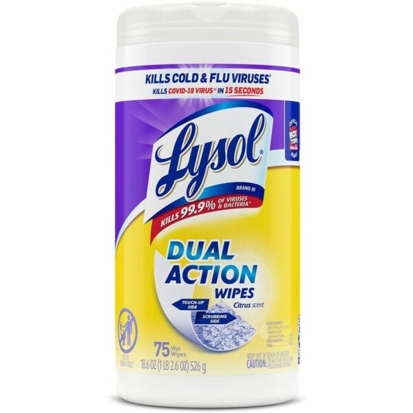 Lysol Dual Action Wipes - Image 5