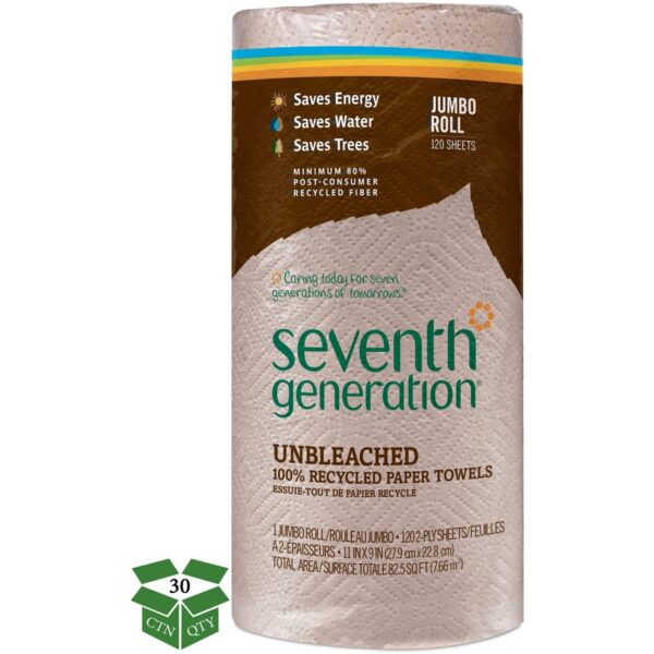 Seventh Generation 100% Recycled Paper Towels - Image 2