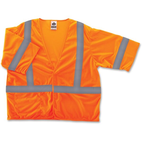 Ergodyne GloWear Class 3 Orange Economy Vest