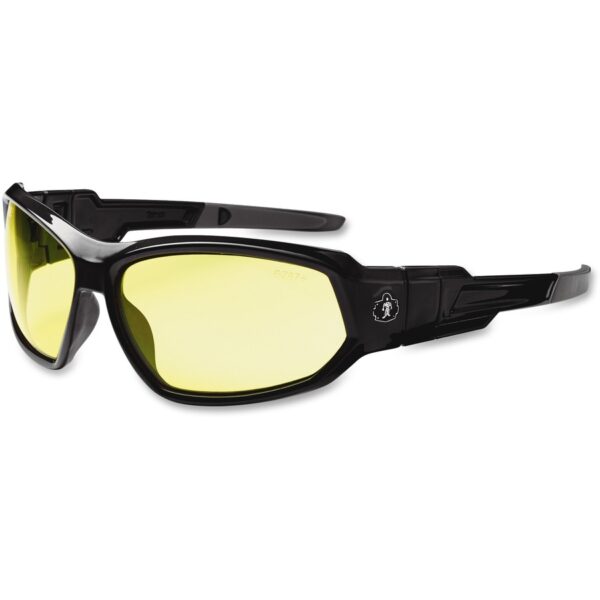 Ergodyne Loki Yellow Lens Safety Glasses