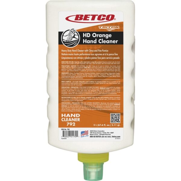 Betco HD Orange Hand Cleaner