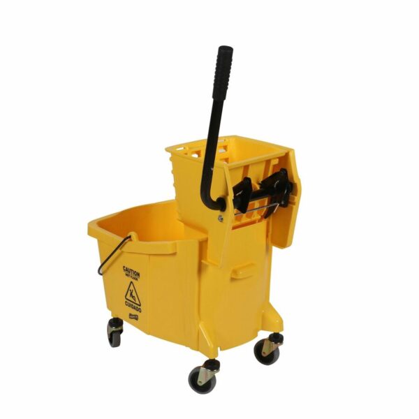 Genuine Joe 35-quart Side Press Mop Bucket & Wringer Combo - Image 3