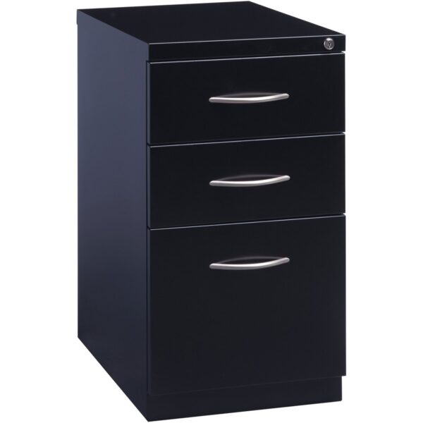 Lorell Premium Box/Box/File Mobile File Cabinet with Arch Pull