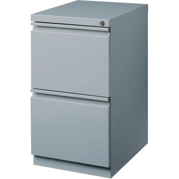 Lorell 20" File/File Mobile File Cabinet with Full-Width Pull - Image 2