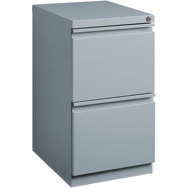 Lorell 20" File/File Mobile File Cabinet with Full-Width Pull