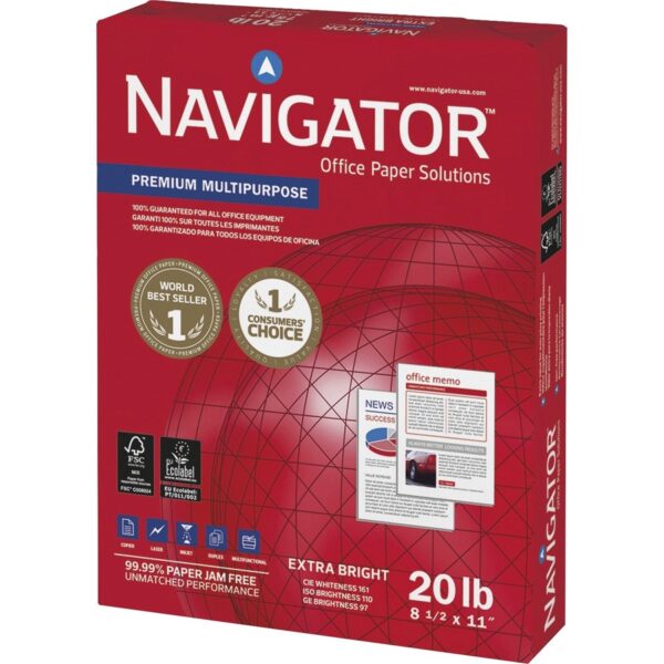 Navigator Premium Multipurpose Trusted Performance Paper - Extra Opacity - White