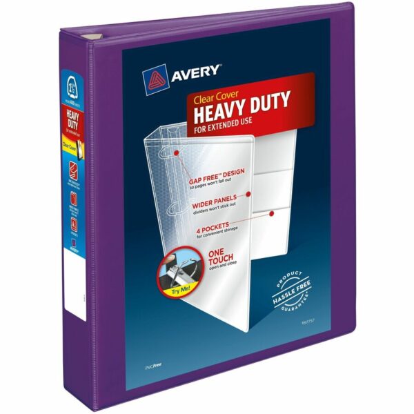 Avery Heavy-Duty View Binders - Locking One Touch EZD Rings