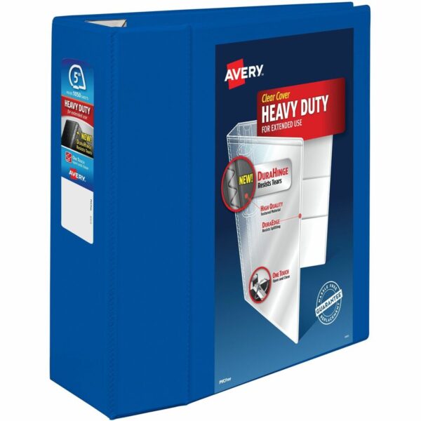 Avery Heavy-Duty View Binders with One Touch EZD Rings