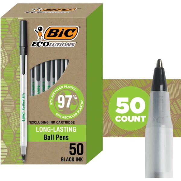 BIC Ecolutions Round Stic Ball Point Pen